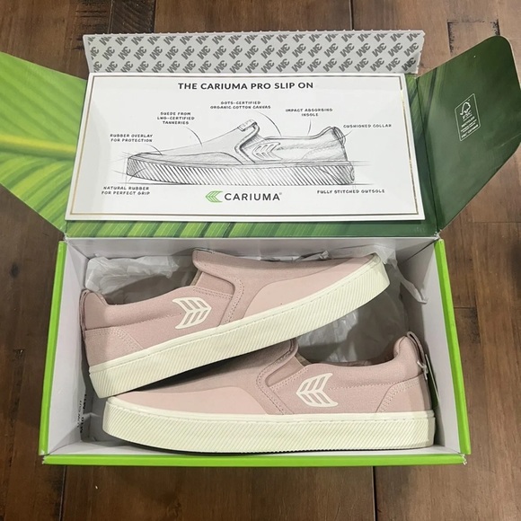 Cariuma Sneaker PRO Skate Rose Suede Canvas Preppy Brazil multiple sizes - Picture 2 of 7